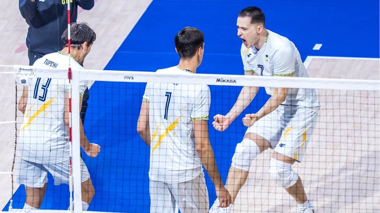 Ukraine sweeps Algeria to earn first win at FIVB Men’s World Championship
